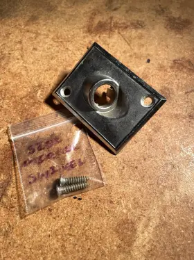 Gm Ors5113 Remote Mirror Bezel Chevy Nova 1975-1979 Factory Oem With Screws