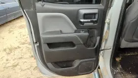Gm Trucks 8400213 14-15 1500 Driver Left Rear Door Trim Panel With Switches Back H2r Gray