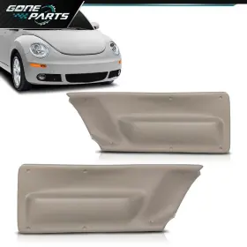 Goneparts Goneparts0918 10 New Fit For 2003-2010 Vw Beetle Convertible Neutral Door Panel Insert Beige