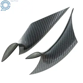 Happy19star Hp77463 Inner Door Pull Handle Cover Protect Case Carbon Fiber For Bmw 3/4 Series F30