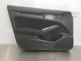 Honda 204.ho1d25 25 Civic Sport Door Trim Panel Black Leather Sedan Front Left Driver