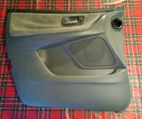 Honda 83550-s0x-a001-52 99-04 Odyssey Left Front Driver Door Panel Gray Oem With Controls
