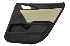 Honda 83700-tba-a01 2016-2021 Civic Oem Sedan Rear Right Interior Door Panel Black And Beige