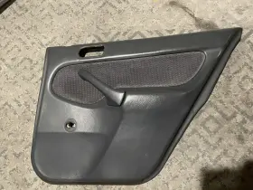 Honda 83733-s01-a01za 99-00 Civic 4dr Dx Right Rear Pass. Side Back Door Panel Lining Gray Liner Oem