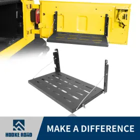 Hooke Road 725576623667 Convenient Tailgate Table Cargo Shelf Fit 1997-2006 Jeep Wrangler Tj Hooke Road 725576623667 Convenient Tailgate Table Cargo Shelf Fit 1997-2006 Jeep Wrangler Tj