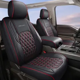 Huidasource Jku01 Jeep Wrangler Jk Owner Leather Seat Covers - Full Set 4 Door 2007-2017