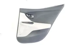 Hyundai 205.hy1x19 2019 Veloster Oem Right Rear Door Trim Panel Black Gray Hyundai 205.hy1x19 2019 Veloster Oem Right Rear Door Trim Panel Black Gray