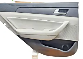 Hyundai 83301-c2di0tgg 2015-2017 Sonata Rear Left Door Trim Panel Gray Oem