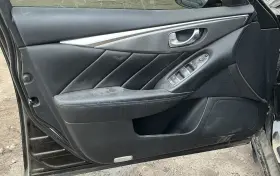 Infiniti 204.in1m18 Driver Left Front Door Trim Panel Black Fits 14-22 Q50 797271