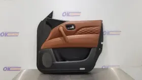 Infiniti 204.in1x18 18 Qx80 Door Panel Front Right Passenger Brown Leather