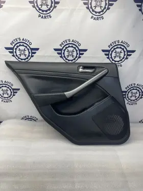 Infiniti 82900-am601 03-06 G35 Sedan Lh Left Rear Door Trim Panel Card Black