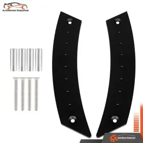 Ironglow Auto Iga4361168 1998-2010 For Volkswagen Beetle Interior Left Right Door Handle Aluminum Black Ironglow Auto Iga4361168 1998-2010 For Volkswagen Beetle Interior Left Right Door Handle Aluminum Black