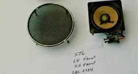Jaguar Dbc2734 1988-1992 Xj6 Xj12 Vanden Plas Speaker With Grill Oem