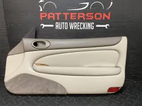 Jaguar Gja1202jcagd 97-02 Xk8 Front Passenger Rh Interior Door Trim Panel Oatmeal Agd