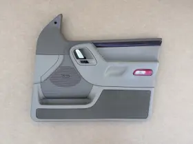 Jeep 5gl281l5ae 1999-2004 Grand Cherokee Wj Oem Passenger Front Door Panel Taupe Wood Grain
