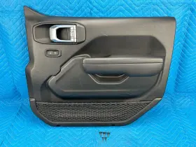 Jeep 5zw841a3ah Gladiator Sport Front Passengers Door Inner Trim Panel Black 2020-2024 Oem