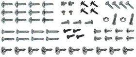 ISK4D CHEVROLET Interior Screw Kit Chevelle