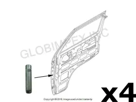 Jopex 1187450100 For Porsche 1977-1995 Door Hinge Pin 4 1 Year Warranty Jopex 1187450100 For Porsche 1977-1995 Door Hinge Pin 4 1 Year Warranty