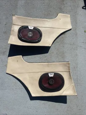 Jp Group 8189823910 Interior Rear Panels Cream White For Vw Karmann Ghia 55-74 With Sony Speakers