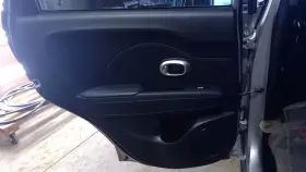 Kia 205.ki1d17 Soul 2017 Drivers Rear Door Trim Panel Blk Pwr