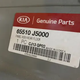 Kia 65510-j5000 Genuine Parts Panel Assembly-rear Floor 65510j5000 Cj13 Qp02 Oem