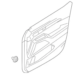 Kia 82307-s9050gyt Genuine Door Trim Panel Kia 82307-s9050gyt Genuine Door Trim Panel