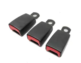 Land Rover Evl000551 12 Range L322 Rear Left Center Right Seat Seatbelt Buckle Receiver Set/3 Land Rover Evl000551 12 Range L322 Rear Left Center Right Seat Seatbelt Buckle Receiver Set/3