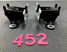 Land Rover Lr083493 05-09 Lr3 Left/right Rear Lower Tailgate Door Hinges Pair Oem Black