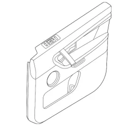 Land-rover Lr126895 Genuine Land-rover Door Trim Panel