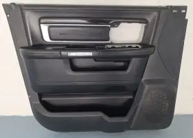 Laramie 5nc511x9aa 13 Ram 1500 Limited Front Left Driver Interior Door Panel Black Leather