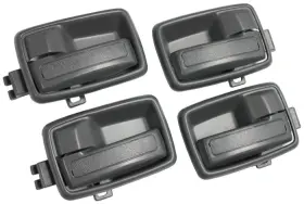 Latchwell 4001568 New Dark Gray Interior Door Handle Set-4 / For Listed Isuzu Pickup Truck And Suvs