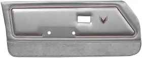Legendary Auto Interiors Upholstery A8153323 1979 Trans Am 10th Anniversary Door Panels Pre-assembled Silver Legendary Auto Interiors Upholstery A8153323 1979 Trans Am 10th Anniversary Door Panels Pre-assembled Silver