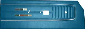 Legendary Auto Interiors Upholstery Mb1051363 1970 Sport Satellite / Road Runner Gtx Superbird Bright Blue With White Welt