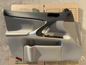 Lexus 204.le1j07 2006-2013 Is250 Is300 Driver Left Front Door Panel Black/gray La11