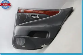 Lexus 67630-50d31 07-09 Ls460 Xf40 Rear Right Passenger Side Interior Door Panel Black Oem