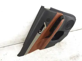 Lexus 67640-30q10-42 2013 Gs350 Rear Left Driver Interior Door Panel Black/red Has A Tear