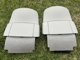 Lexus 69278-50080 Ls460 Driver And Passenger Front Seat Back Cover Gray Oem Excellent 2007-17 Lexus 69278-50080 Ls460 Driver And Passenger Front Seat Back Cover Gray Oem Excellent 2007-17