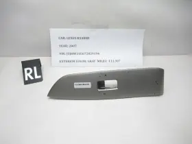 Lexus 74280-48130 2006-2008 Rx400h Rear Left Window Switch Bezel Oem Lexus 74280-48130 2006-2008 Rx400h Rear Left Window Switch Bezel Oem