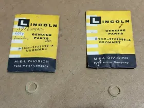 Lincoln B9mb-5721999-a Ford Nylon Door Lock Grommet 1961-64 Continental Lot Of 2 Lincoln B9mb-5721999-a Ford Nylon Door Lock Grommet 1961-64 Continental Lot Of 2