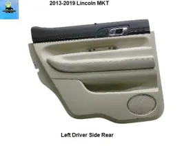 Lincoln Ee9z7427407da 13 14 15 16 17 18 19 Mkt Left Rear Door Trim Panel Oem