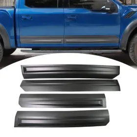 Liouedf Upp-f15-0008 Door Sill Guards Rocker Panel Compatible With 2015 2016 2017 2018 2019 2020 F
