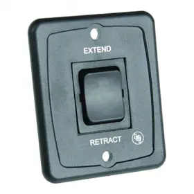 Lippert 308474 Interior Switch Blk 40amp With Plate