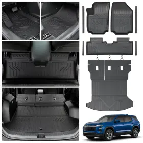 Lumway Dz241122 Floor Mats And Cargo Liner Backrest Mat For 2025 2026 Chevy Equinox Gmc Terrain Lumway Dz241122 Floor Mats And Cargo Liner Backrest Mat For 2025 2026 Chevy Equinox Gmc Terrain