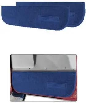 Lund 120104 Lower Door Panel Carpet Blue Chevy Fullsize Suv/truck 1973-1991 Pair Lund 120104 Lower Door Panel Carpet Blue Chevy Fullsize Suv/truck 1973-1991 Pair