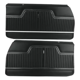 Maldol Antennas Pde240 Pui Door Panels Full Vinyl Black Chevy Pair