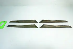 Maserati 670015139 14-17 Ghibli S 3.0l Oem Door Wood Trim Molding Set Of 4 5058