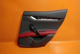 Maserati 670018932 Ghibli Door Panel Right Rear 2014 2015 2016 Black Red Oem