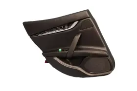 Maserati 6700190210 14-20 Ghibli Rear Left Side Interior Door Panel Cover Black Oem
