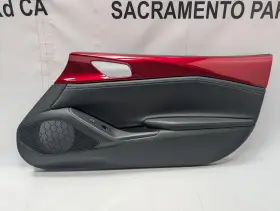 Mazda Na1r-68-420e-3d Mx-5 Miata Damage Right Door Trim Panel Red Na1r-68-420c Oem