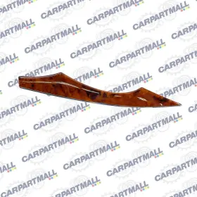 Mercedes-benz 204967 2003-2006 Mercedes-benz E500 Rear Left Driver Side Door Trim Panel Wood